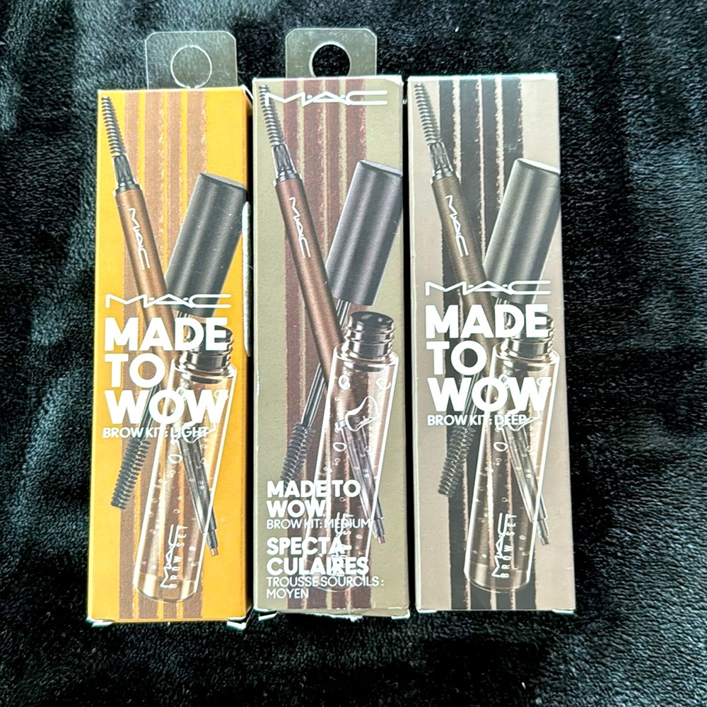 MAC Coametics | MADE TO WOW Brow Kit(s) 3 available colors NIB